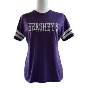 Vintage Hershey's Purple Chocolate World Las Vegas Graphic T-Shirt, Youth L